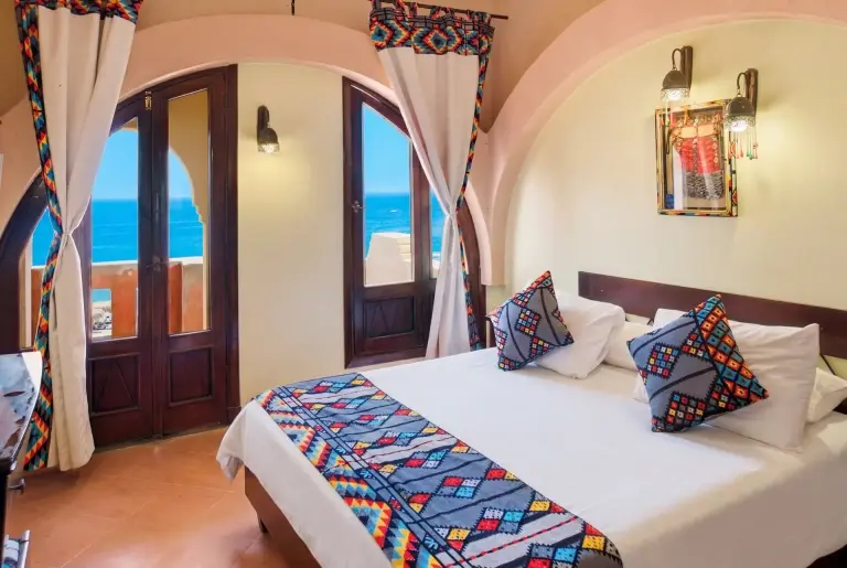 Double room at Sharks Bay Umbi Village in Sharm el Sheikh, Egypt